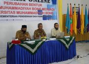 STKIP Berubah Status Menjadi Universitas, Wabup Bone : Saya Paling Berbahagia, Saya Alumni
