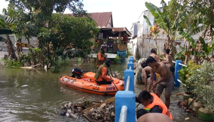 Banjir Dua Boccoe, BPBD Bone Lakukan Normalisasi Saluran Air