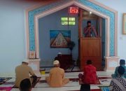 Berikan Imbauan di Masjid Poleonro, Wakapolsek Lamuru Tebarkan Pesan Kamtibmas