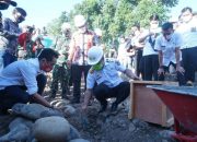Wabup Sulsel Lakukan Peletakan Batu Pertama Pembangunan Jembatan di Desa Turu Adae