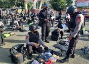 Menjelang Pilkada Serentak, Danyon C Pelopor Siapkan Personel