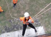Komandan Basarnas Bone “Gembleng” Peserta Great Camping KOPA Bone
