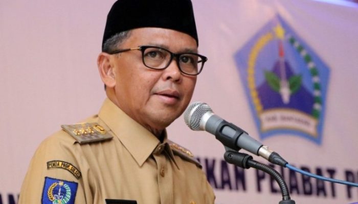 Pengukuhan 7 Pjs Bupati di Sulsel, Gubernur : Tunggu SK Mendagri