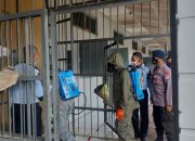 Lawan Covid-19, Personel Batalyon C Pelopor Serbu Lapas Kelas II A Watampone
