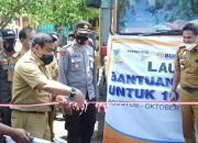 Bupati Bone Lepas Bantuan Sosial Beras Untuk 10 Juta KPM PKH