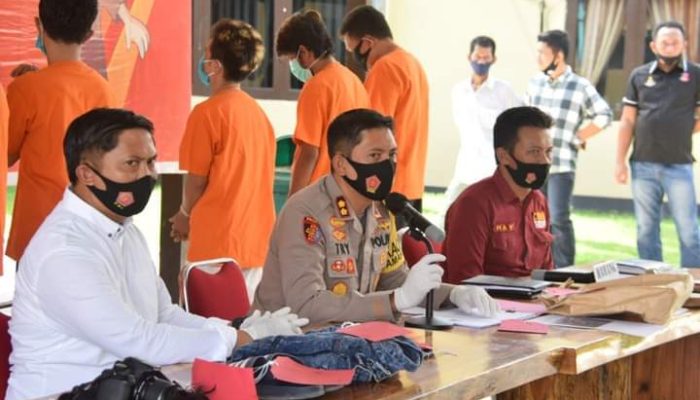 Hari Kesepuluh Operasi Sikat Lipu, Polres Bone Ungkap 16 Kasus 23 Pelaku C-3