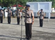 Wadanyon C Pelopor Pimpin  Ziarah di TMP Watampone, Danyon C Pelopor di Makassar