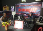 Hadir di Radio SBB Sebagai Narasumber, Danyon C Pelopor Ajak Warga Bone Bersama Lawan Covid -19