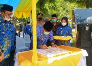 Bupati Bone Resmikan Masjid Ainul Mushaffa PDAM Wae Manurung Bone