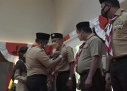 Hari Pramuka ke-60, Bupati Bone Sematkan Sejumlah Penghargaan