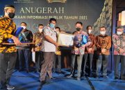 Empat Tahun Beruntun, Pemkab Bone Raih Penghargaan Kategori Kabupaten Menuju Informatif