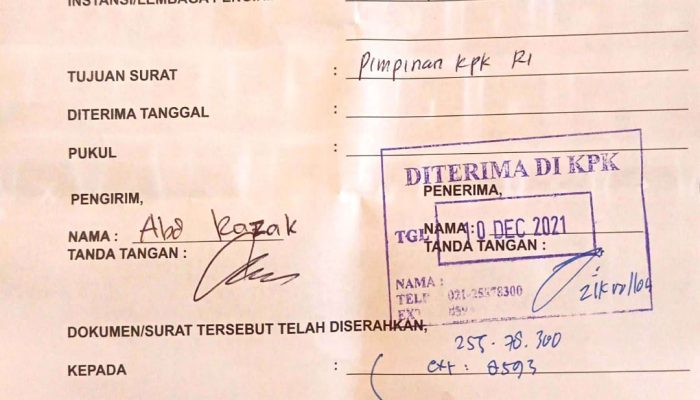 Diduga Rugikan Keuangan Negara Belasan Miliar, DPRD Bone Lagi Dilapor di KPK