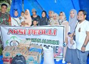 Api Lahap Rumah Warga di Desa Karella, IKA MAN 1 BONE Bergerak Cepat