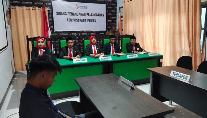Terbukti Lakukan Pelanggaran Administratif Pemilu, Bawaslu Bone Hanya Berikan Teguran Tertulis kepada Komisioner KPU