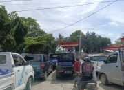 BBM Langka, Antrian Panjang Kendaraan di SPBU Bone Kembali Terjadi