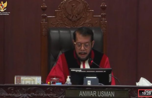 Sah ! MK Putuskan Sistem Pemilu Tetap Proporsional Terbuka