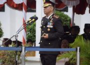 Kapolres Bone Pimpin Upacara Hari Bhayangkara Ke-77