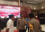 Kapolres AKBP Erwin Syah Cek Venue Debat Perdana Cakada Bone, Pastikan Aman Kondusif
