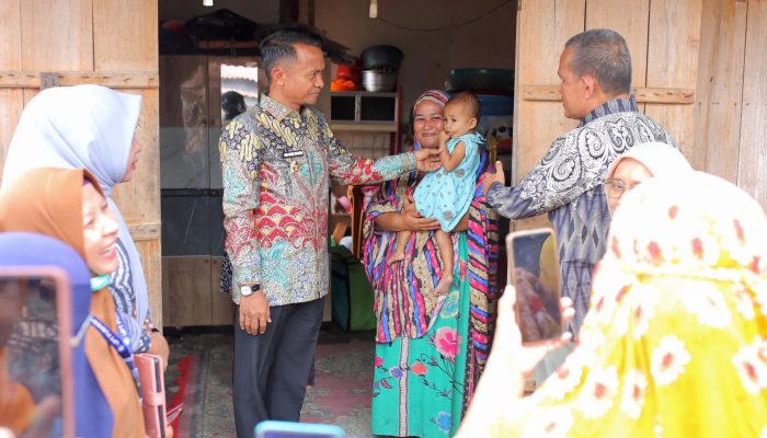 Bupati Bone Andi Asman Sulaiman Grebek Stunting, Minta OPD Berkolaborasi 