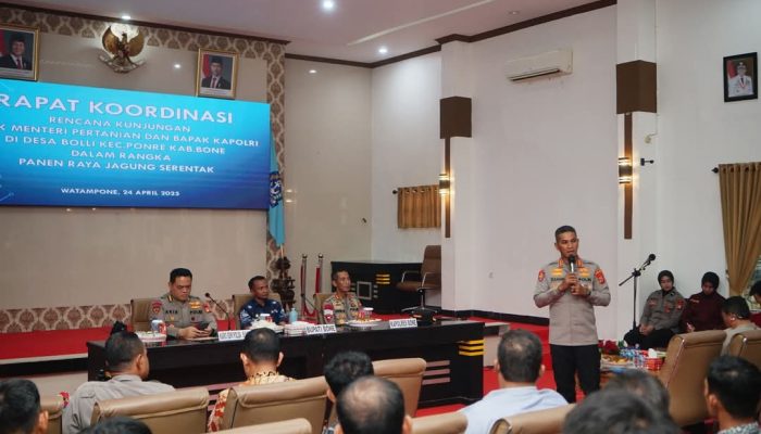 Mentan Amran dan Kapolri Listyo Sigit Bakal Berkunjung di Bone