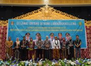 Usai Lawatan di Bone, Rombongan Bupati Kukar dan Sultan Kutai Kartanegara disambut Bupati Wajo
