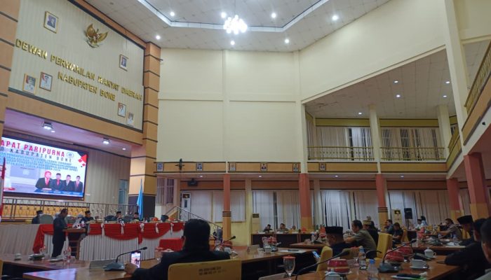 Fraksi DPRD Bone Sepakati Ranperda Pertanggungjawaban APBD 2024, Tapi Tidak dengan Pembangunan Bola Soba