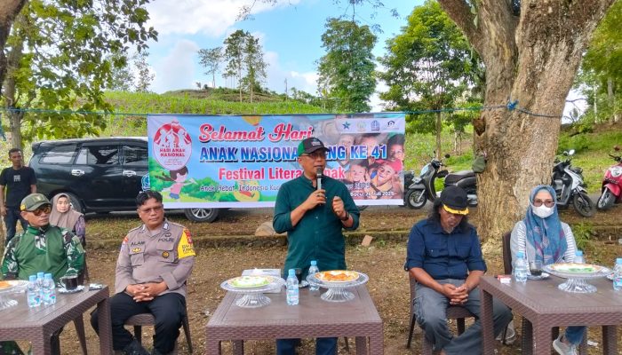 Festival Anak di Desa Bacu, Ketika Lapangan Jadi Panggung Literasi