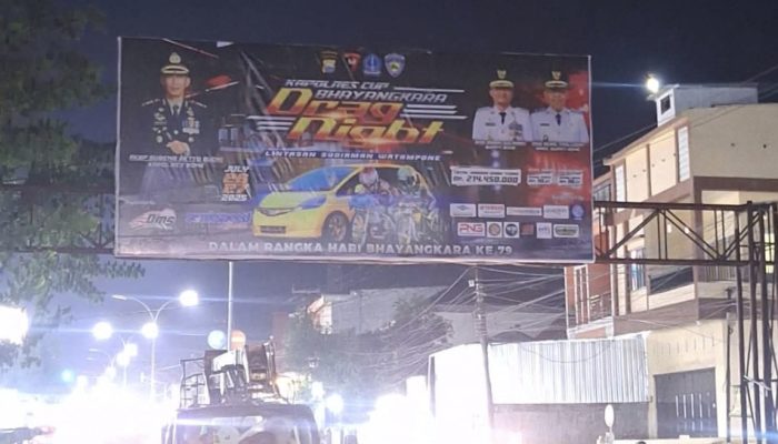 3 Hari Lagi Drag Night Polres Bone Digelar, Total Hadiah Ratusan Juta Rupiah