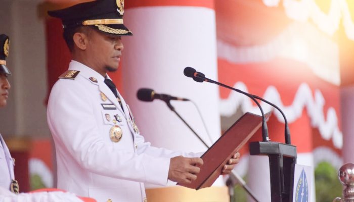 HUT RI ke-80 di Bone: Momentum Perdana Bupati Asman Pimpin Upacara Kemerdekaan