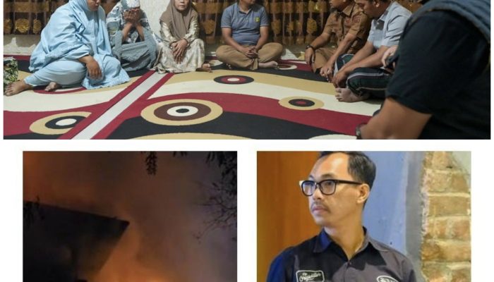 Gubernur Sulsel Kunjungi Kediaman Korban Almarhum Abay Korban Kebakaran DPRD Makassar