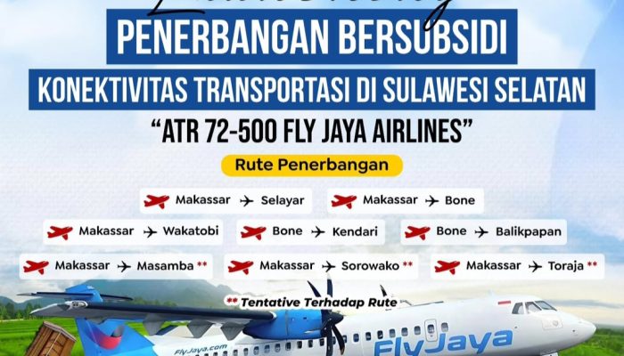 Bandara Arung Palakka Sambut ATR 72, Babak Baru Konektivitas Udara Bone Dimulai