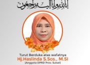Keluarga Besar PKS Bone Berduka, Legislator Sulsel Haslinda Wahab Tutup Usia