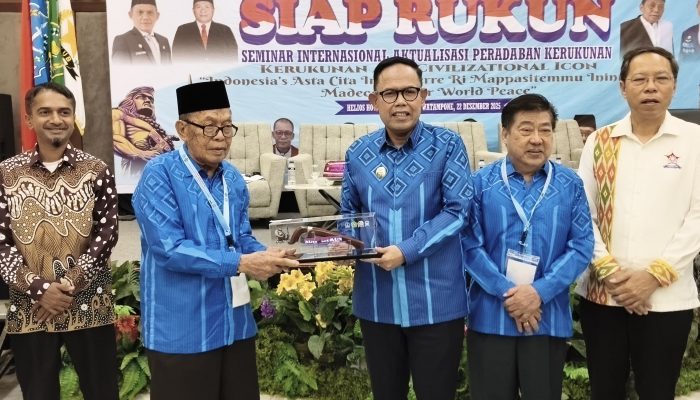 Ketua PSMTI Bone Hadiri Seminar Kerukunan Beragama FKUB