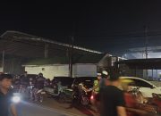 Satlantas Polres Bone Turun Penuh Amankan Arus Lalu Lintas Malam Tahun Baru