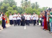 Resmikan Jalan Poros Wellulang-Ulo, Bupati Bone Disambut Hangat Warga