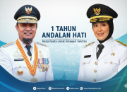 Setahun “Andalan Hati” Kerja Nyata untuk Sulawesi Selatan