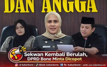 Sekwan Kembali Berulah, DPRD Bone Minta Dicopot