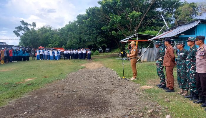 Sambut HUT Kodam XIV/Hasanuddin ke-69, Wabup Hingga Dandim “Bersih-Bersih” di Tanjung Pero