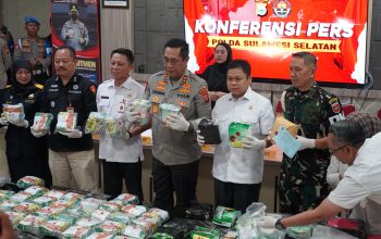 1.778 Tersangka Narkoba Dibekuk di Sulsel, DPRD Turun Langsung Dukung Aparat