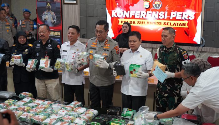 1.778 Tersangka Narkoba Dibekuk di Sulsel, DPRD Turun Langsung Dukung Aparat